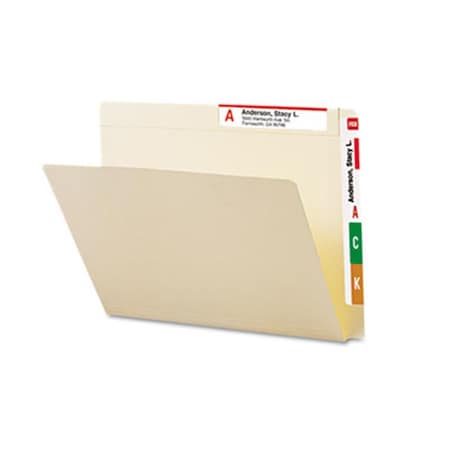 Made-To-Stick Hvywt Conversion File Folders- Straight Cut- Top Tab- Letter- Manila- 100/Box, 100PK MA41474